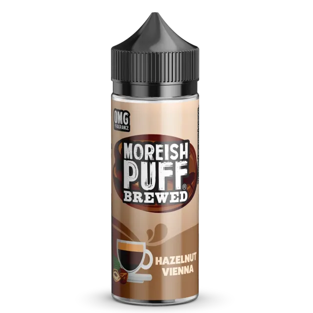Moreish Puff Hazelnut Vienna Brewed shortfill e-væske 100ml 0mg