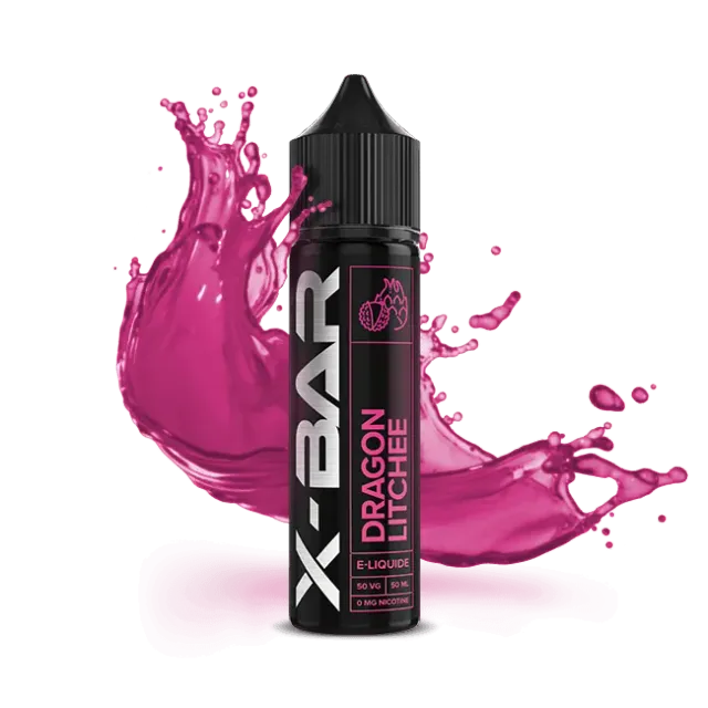 X-Bar Fruit du Dragon Litchee e-væske 50ml nikotinfri