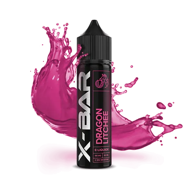 X-Bar Fruit du Dragon Litchee e-væske 50ml nikotinfri
