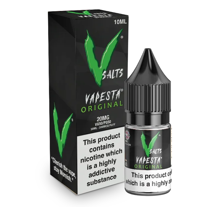 Moreish Puff Vapesta Original 10ml nikotinsalt e-væske 10mg energidrikk