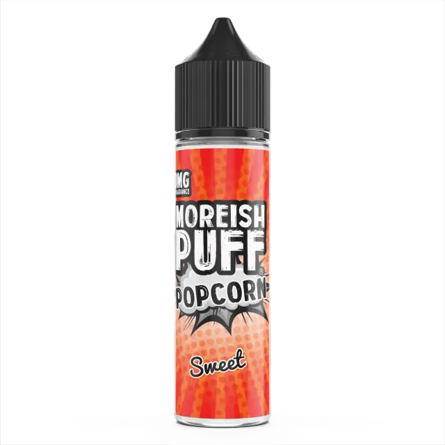 Moreish Puff Sweet Popcorn e-juice 50ml søt