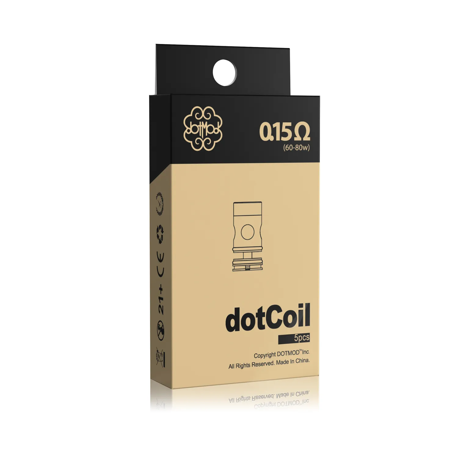 Dotmod dotCoils mesh coil 5-pakning