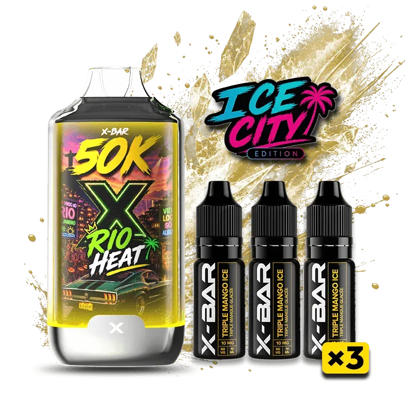 X-Bar Ice City kit triple mango 32 ml is