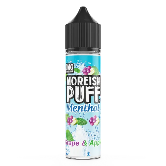 Moreish Puff Grape Apple Menthol e-juice 50ml frisk