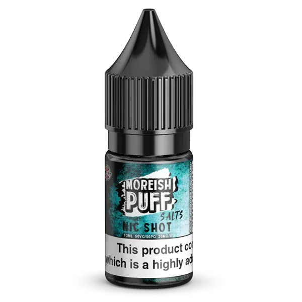 Moreish Puff Salt Nic Shot e-væske 10ml 20mg nikotinsalt