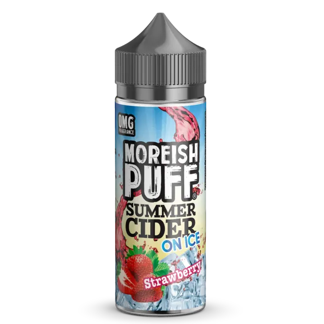 Moreish Puff Summer Cider Strawberry Cider e-væske 100ml is
