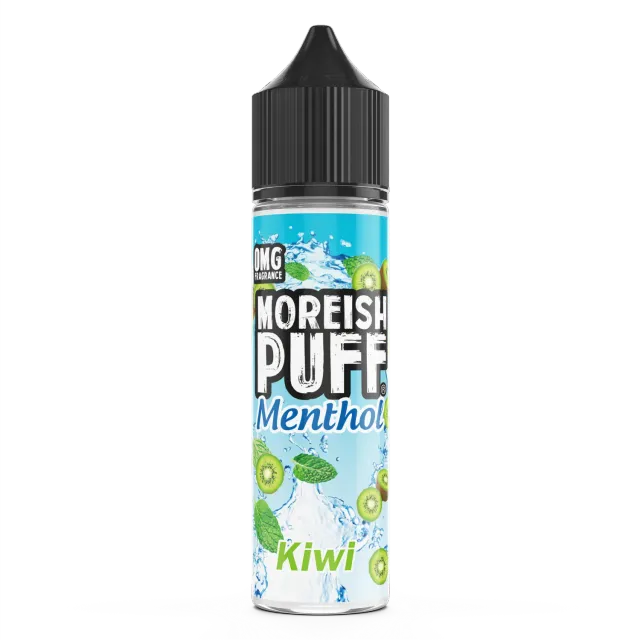 Moreish Puff Kiwi Menthol shortfill 50ml 0mg kiwi