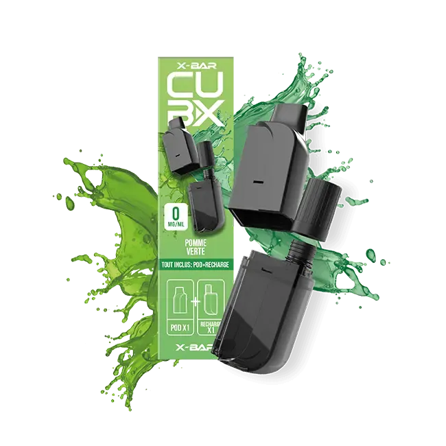 X-Bar Cub-X Pomme Verte pods grønt eple 11 ml