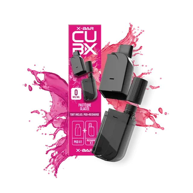 X-Bar Cubx pods vannmelon ice 11 ml isfrisk