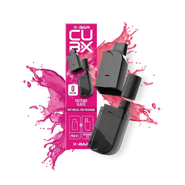 X-Bar Cubx pods vannmelon ice 11 ml isfrisk