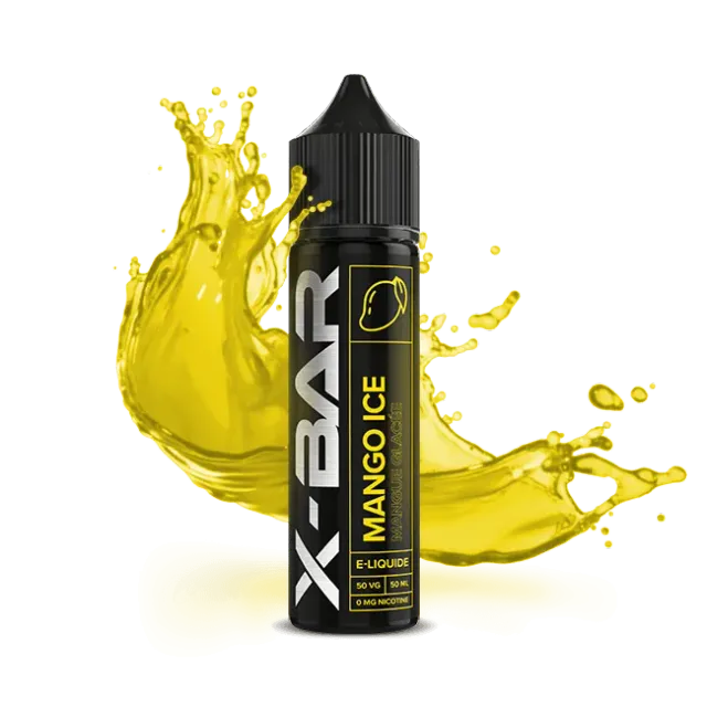 X-Bar Ice Mango e-væske 50 ml iskald mango