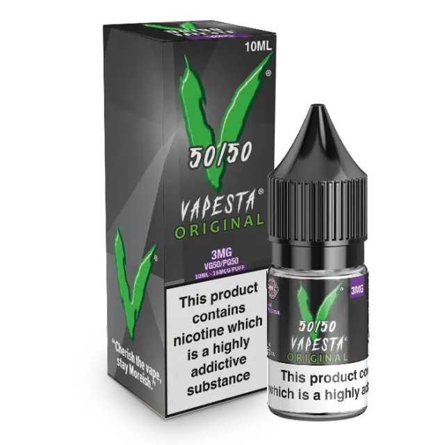 Vapesta Original e-væske 10ml energidrikk 50/50