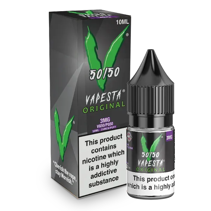 Vapesta Original e-væske 10ml energidrikk 50/50