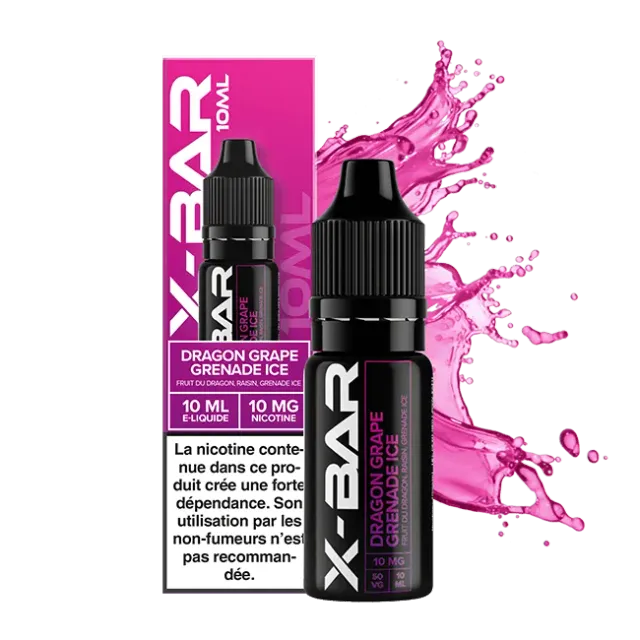X-Bar Fruit du Dragon Raisin Grenade e-væske 10 ml – dragefrukt