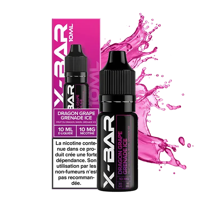 X-Bar Fruit du Dragon Raisin Grenade e-væske 10 ml – dragefrukt