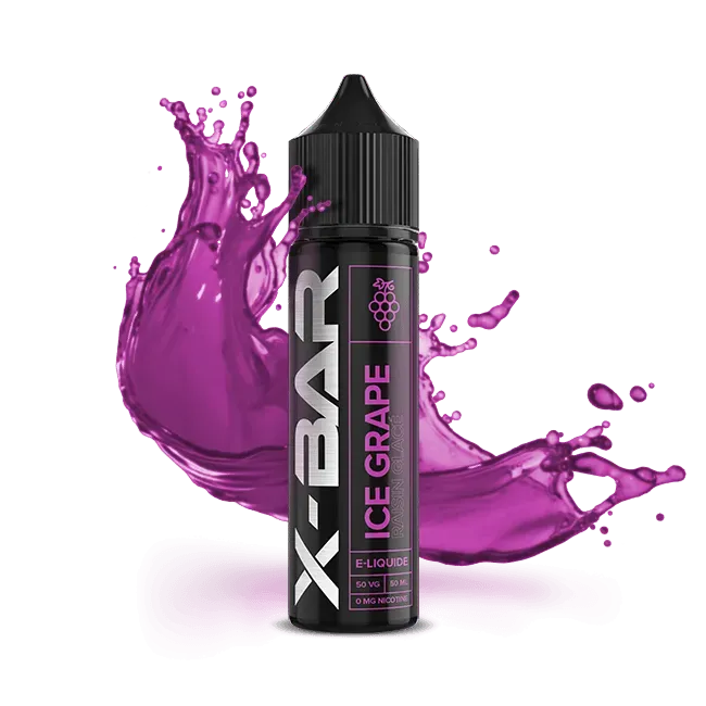 X-Bar Raisin Glacé e-væske 50ml nikotinfri drue is