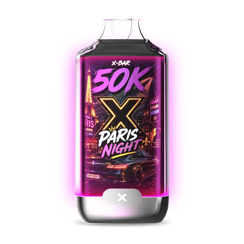 X-Bar Ice City Paris Night vape blåbær bringebær 32 ml