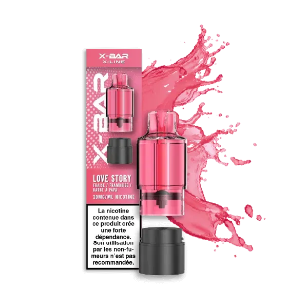 X-Bar X-Line Pod Love Story fruktig pod