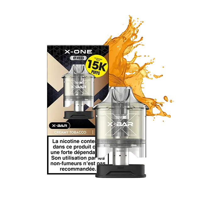 X-Bar X-ONE PRO Creamy Tobacco pods 12ml rund tobakk