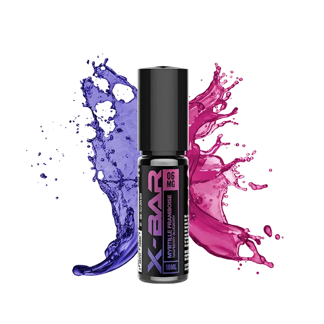 X-Bar Classic Nic e-væske blåbær bringebær 10ml