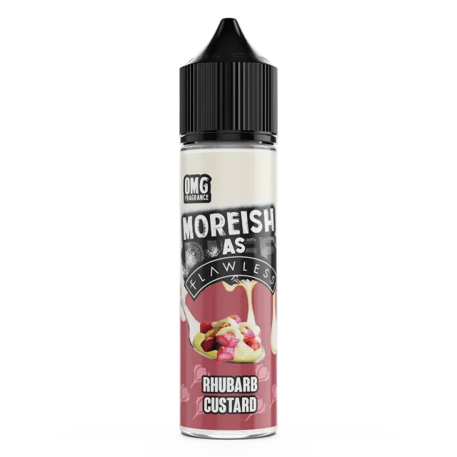 Moreish as Flawless Rhubarb Custard e-juice 50ml dessert