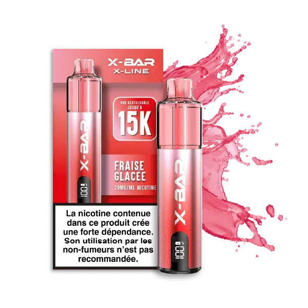 X-Bar X-Line Jordbær Is kit frisk jordbær