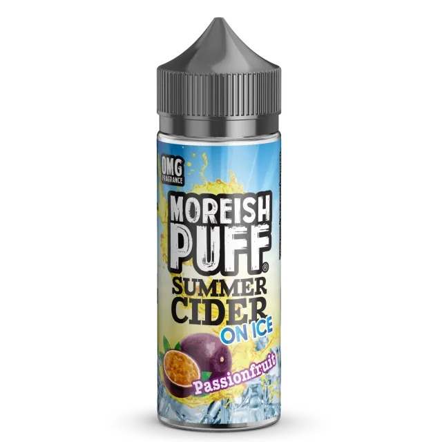 Moreish Puff Summer Cider e-væske 100ml pasjonsfrukt is