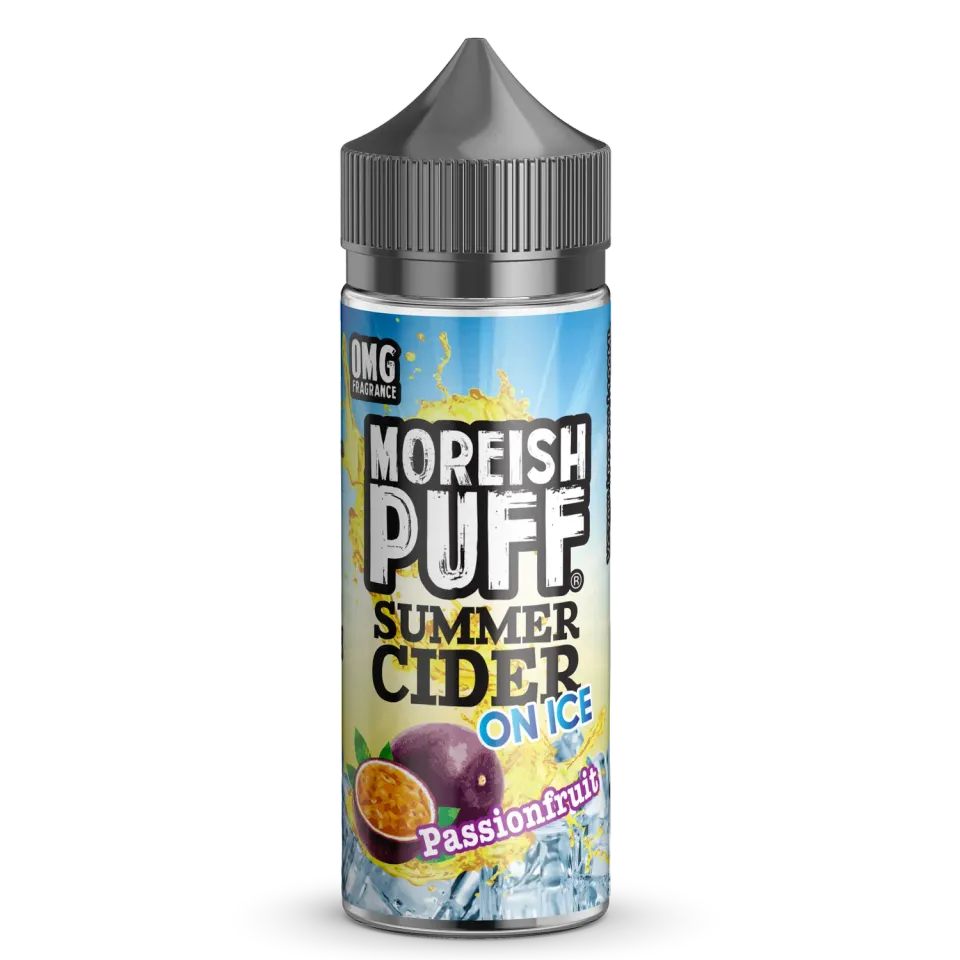 Moreish Puff Summer Cider e-væske 100ml pasjonsfrukt is