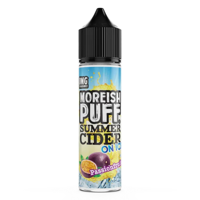 Moreish Puff Summer Cider Passionfruit shortfill 50ml 0mg