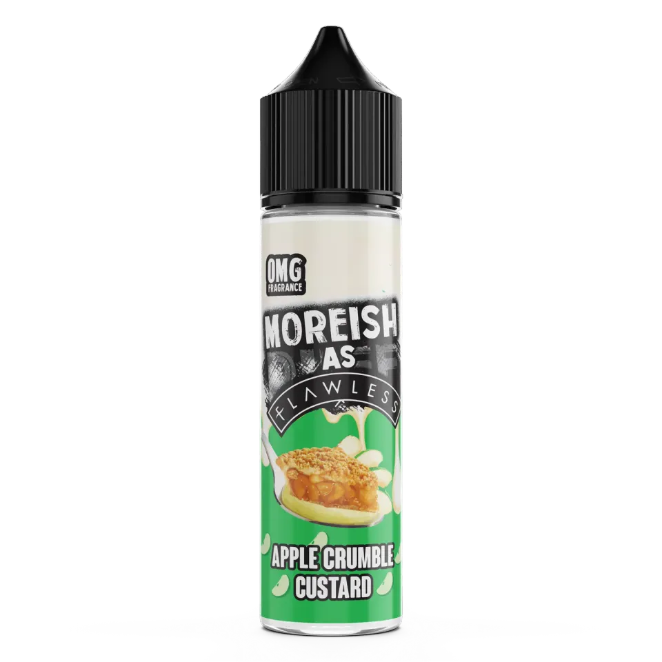 Moreish Flawless Apple Crumble Custard e-juice 50ml
