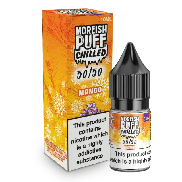 Moreish Puff Chilled Mango Chilled e-liquid 10ml 3mg