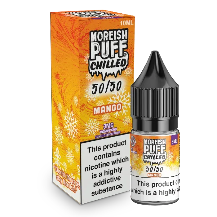 Moreish Puff Chilled Mango Chilled e-liquid 10ml 3mg