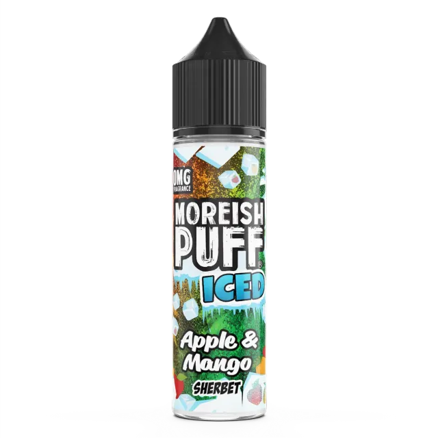Moreish Puff Iced Apple Mango Sherbet e-juice 50ml is