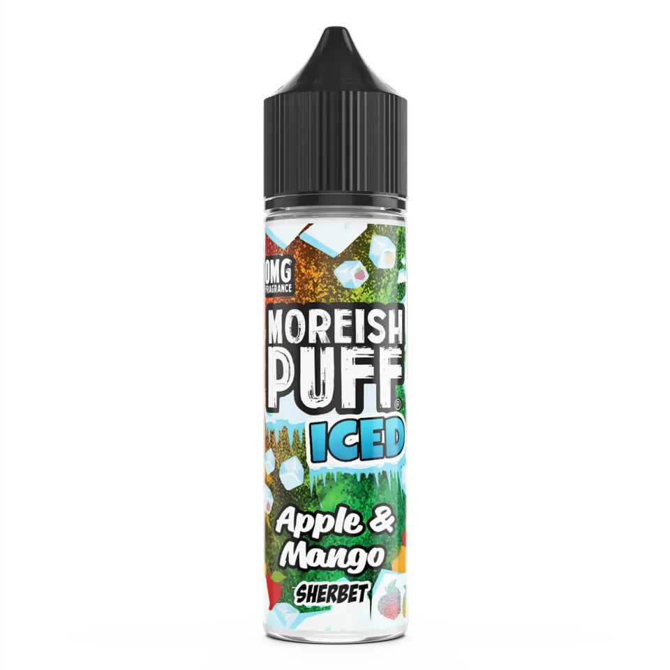 Moreish Puff Iced Apple Mango Sherbet e-juice 50ml is