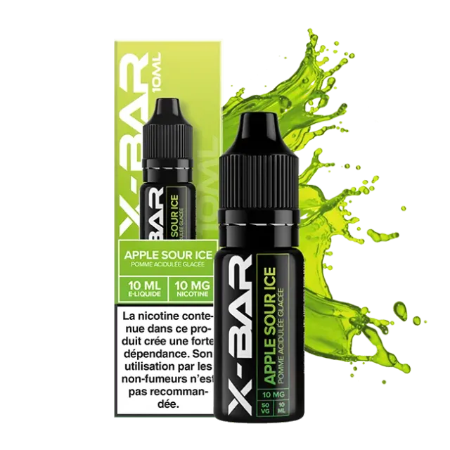 X-Bar Pomme Acidulée e-væske 10 ml surt eple