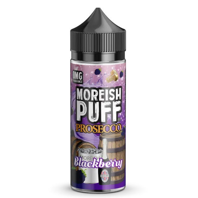Moreish Puff Prosecco Blackberry Prosecco e-væske 100ml bær
