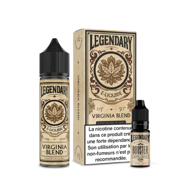 X-Bar Legendary Virginia Blend e-væske 50 ml tobakk