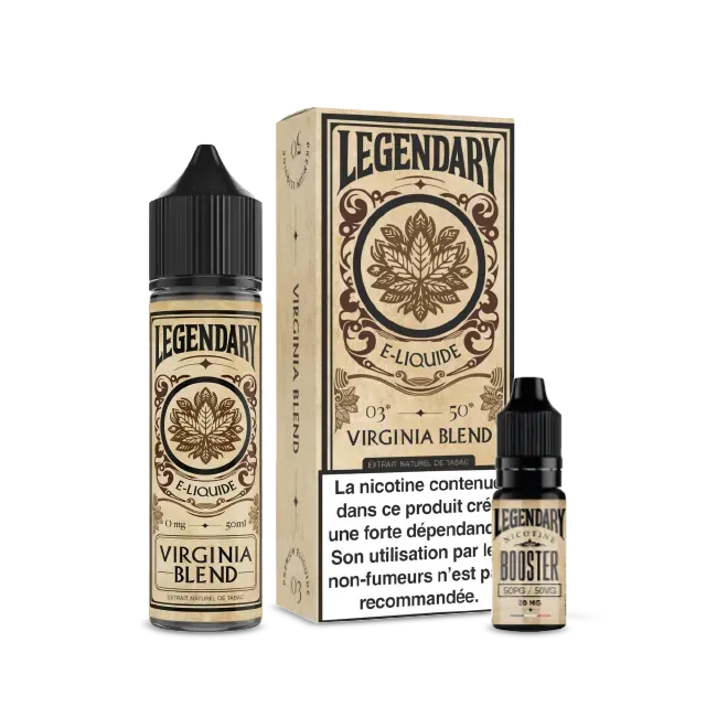 X-Bar Legendary Virginia Blend e-væske 50 ml tobakk