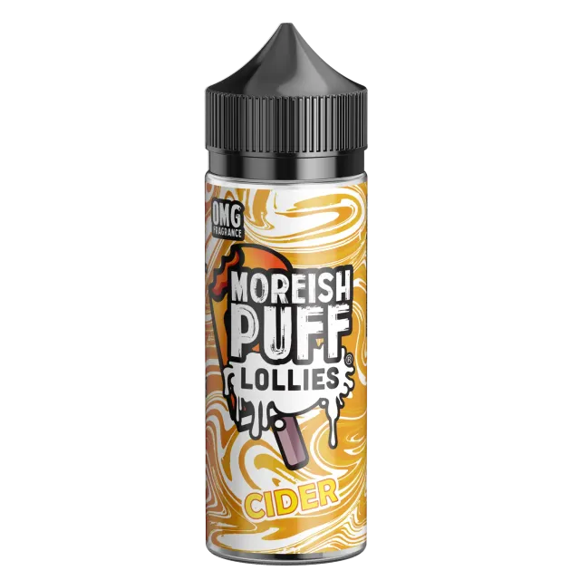 Moreish Puff Lollies Cider Lollies e-væske 100ml eple