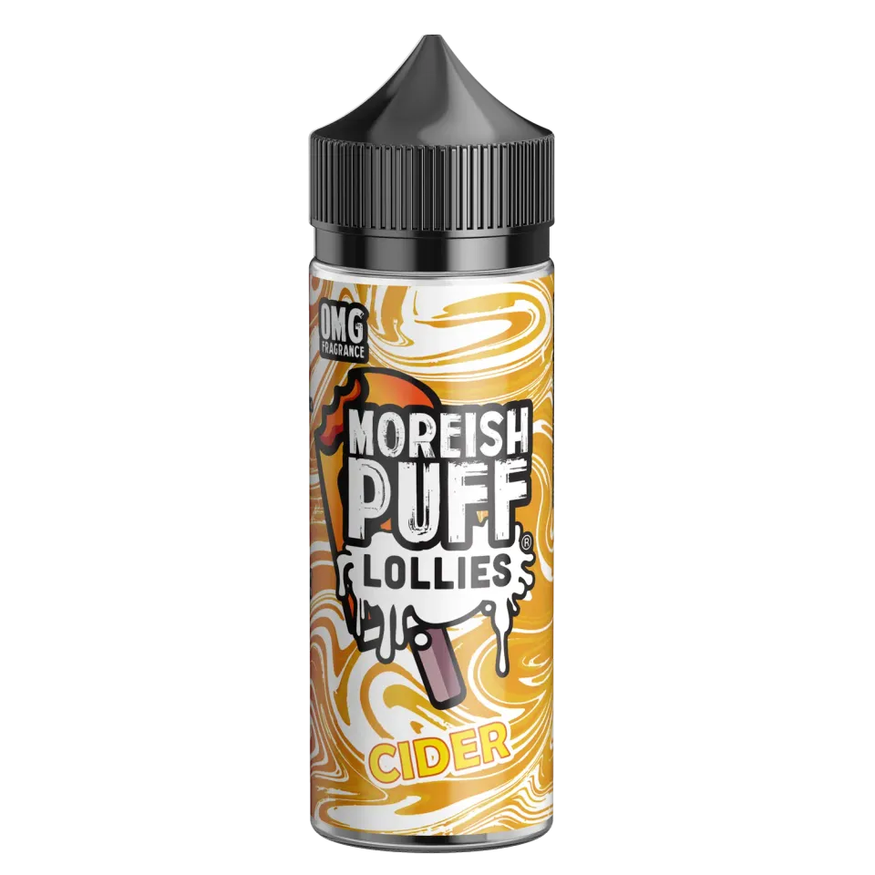 Moreish Puff Lollies Cider Lollies e-væske 100ml eple