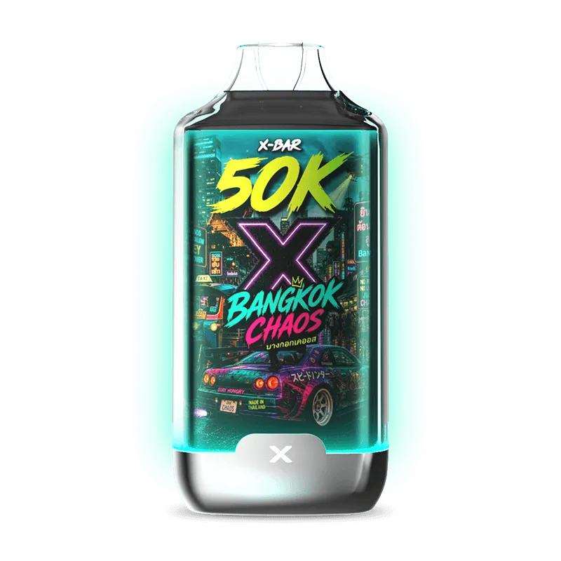 X-Bar Ice City Bangkok Chaos 50K vapesett mynte