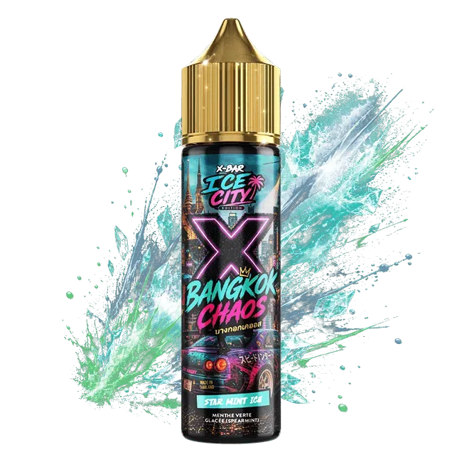 X-Bar Ice City Star Mint e-væske 50ml mentol