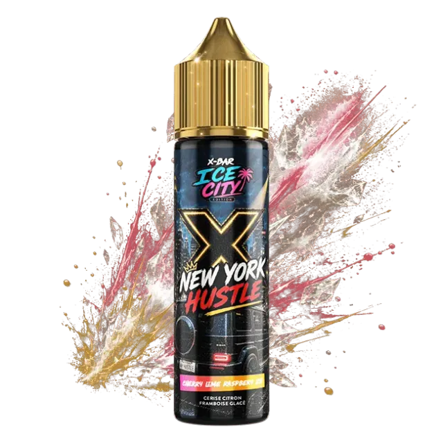 X-Bar Ice City e-væske 50 ml Cherry Lime