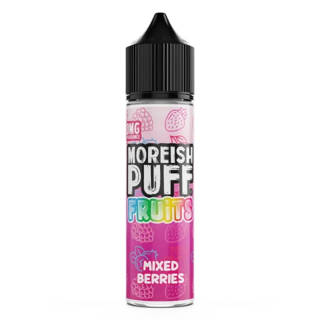 Moreish Puff Fruits Mixed Berries shortfill 50ml bær