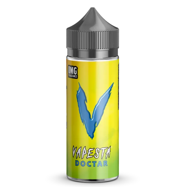 Vapesta Doctar shortfill e-væske 100ml sitrus energi