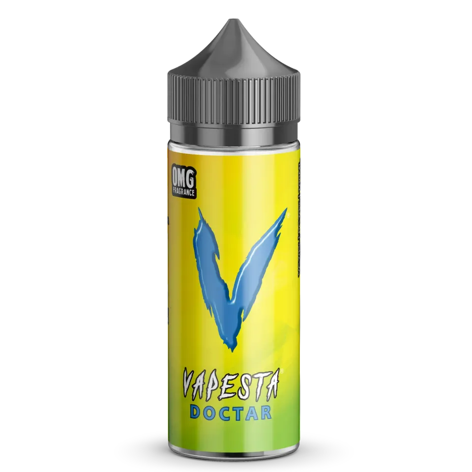 Vapesta Doctar shortfill e-væske 100ml sitrus energi