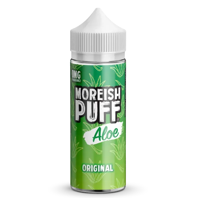 Moreish Puff Original Aloe e-juice 100ml frisk aloe vera
