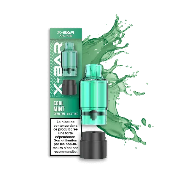 X-Bar X-Line Pod Cool Mint 12 ml mentolpod
