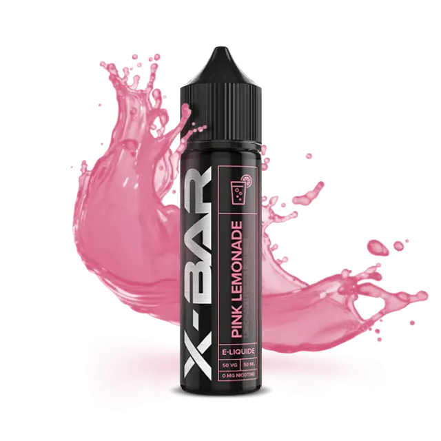 X-Bar Pink Lemonade e-væske 50ml frukt og sitron
