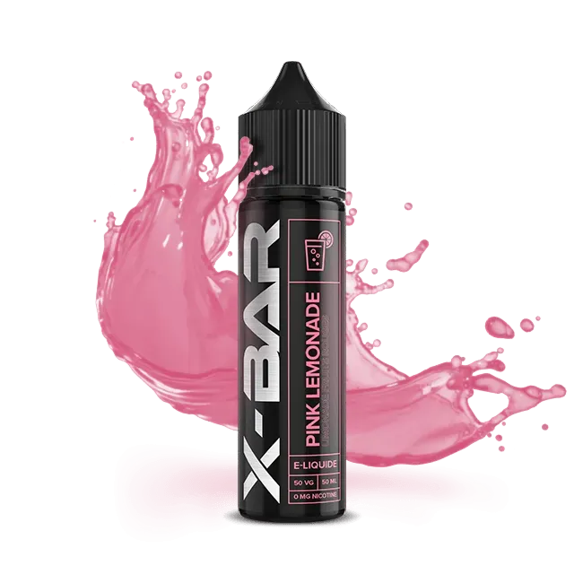 X-Bar Pink Lemonade e-væske 50ml frukt og sitron